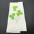 Set of 3 Vintage White Madeira Linen Embroidered Shamrock Finger Tip Guest Towels For Sale - Image 10 of 14
