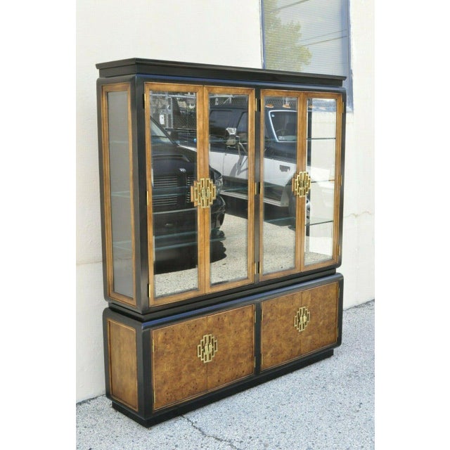 Century Furniture Co Chin Hua Burl Wood James Mont Cabinet ...