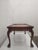 1980s Grand Rapids Walnut Shell Carved Claw Foot Coffee Table For Sale - Image 5 of 12