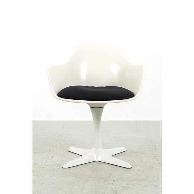 Rotatable Chairs attributed to Maurice Burke for Arkana, Set of 4 For Sale - Image 4 of 14