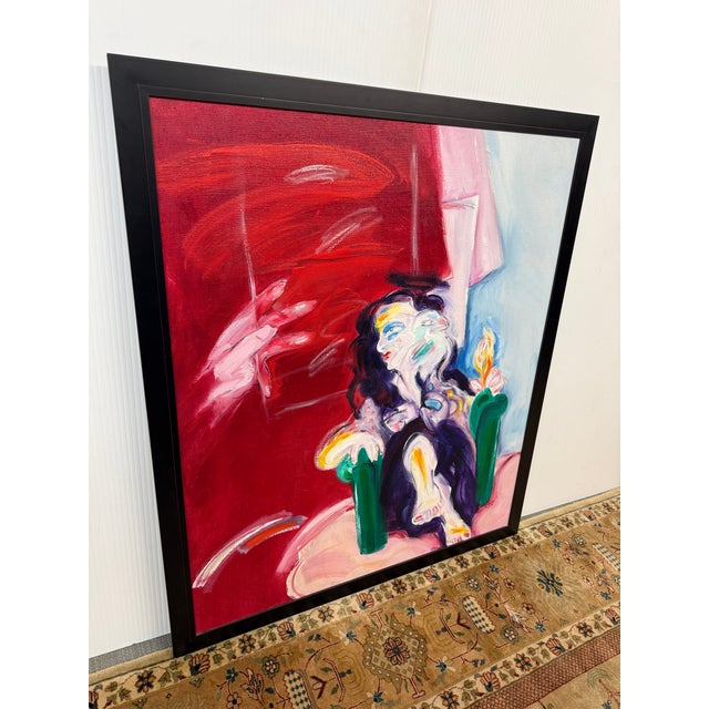 Design Plus Gallery presents an Oil Painting by Hans Giesen. Giesen is a Dutch painter, draughtsman, collagist, sculptor,...