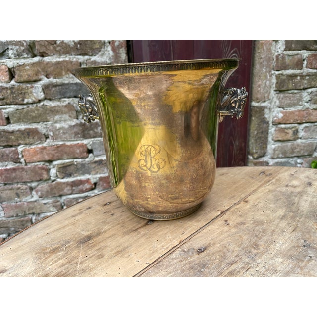 French Champagne Cooler Wine Cooler Horses by Louis Roederer, 1960s For Sale - Image 14 of 14