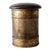 Mid Century Italian Gilded Stool With Storage Rope Detail For Sale