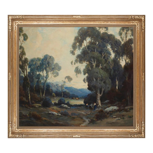 Impressionist Landscape Painting by Alexis M. Podchernikoff For Sale