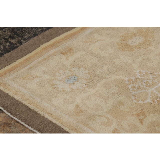 Traditional Antique 17th Century Chinese Ming Runner With Lotus & Peony Design - Rug & Kilim For Sale - Image 3 of 9