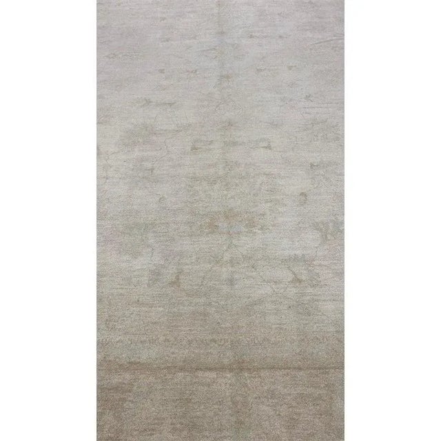 Handwoven Oushak Style Area Rug 12’1″ X 17’9″ For Sale - Image 4 of 13