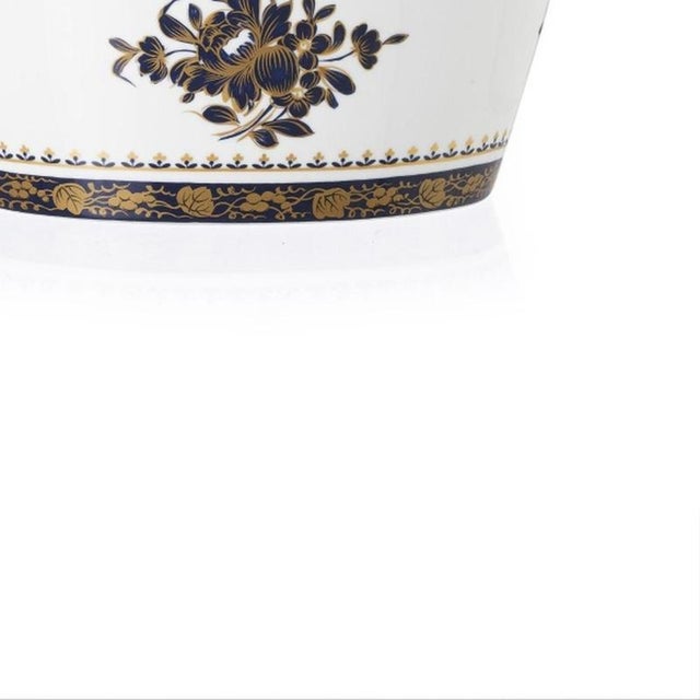 Porcelain Cachepot and Mug from Vista Alegre, Set of 2 For Sale - Image 5 of 6