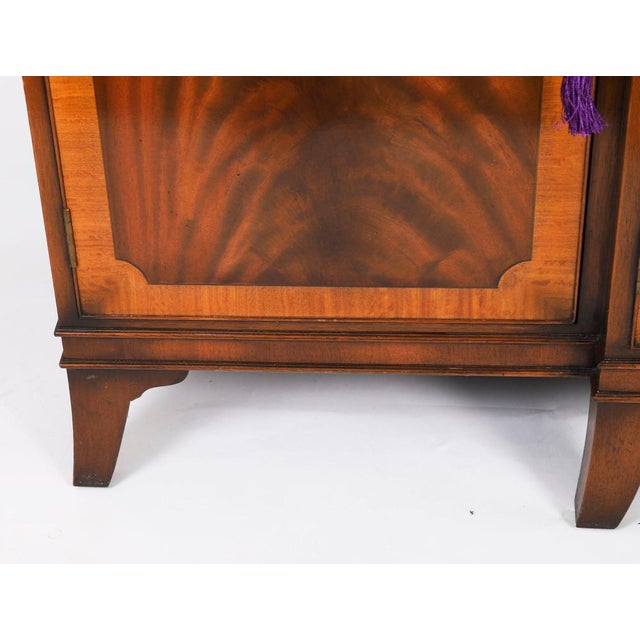 Vintage Flame Mahogany Sideboard from Harrods, Late 20th Century For Sale - Image 11 of 18