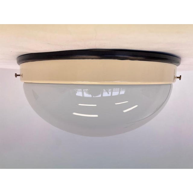 Bakelite Bauhaus Ceiling Light, 1940s For Sale - Image 4 of 6