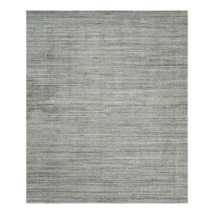 8x10 Tessa Xena Silver Allover Geometric Contemporary Handmade Wool Carpet Rug