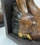 Vintage Wooden Swan Bookends With Gilt Detail For Sale - Image 10 of 11