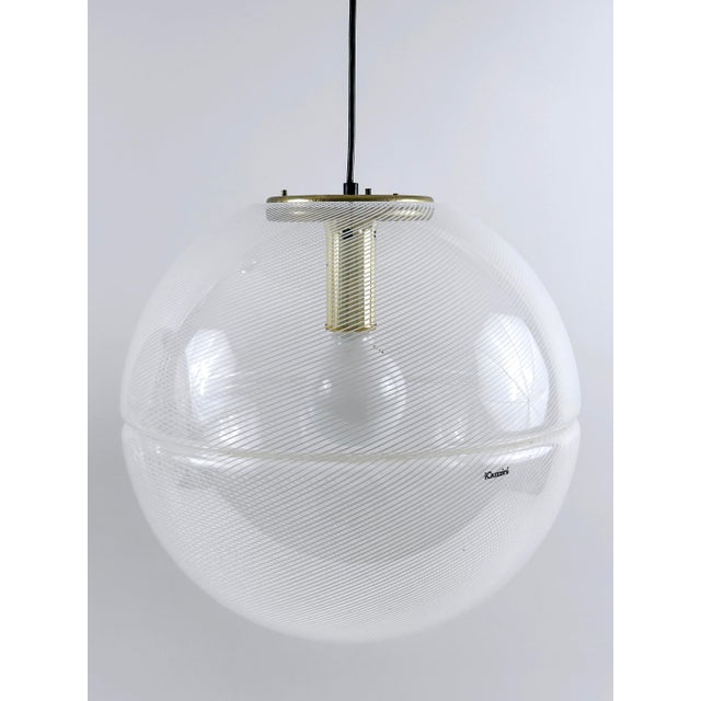 Mid-Century Modern Sfera Pendant Lamps from Guzzini, Italy, 1970s For Sale - Image 6 of 18