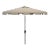 Zimmerman 7.5 Square Umbrella - Beige/White For Sale
