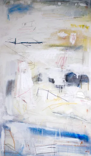"Long Story Short: It Was Both... Breathtaking and Meaningless" Original Abstract Painting by Brian Jerome
