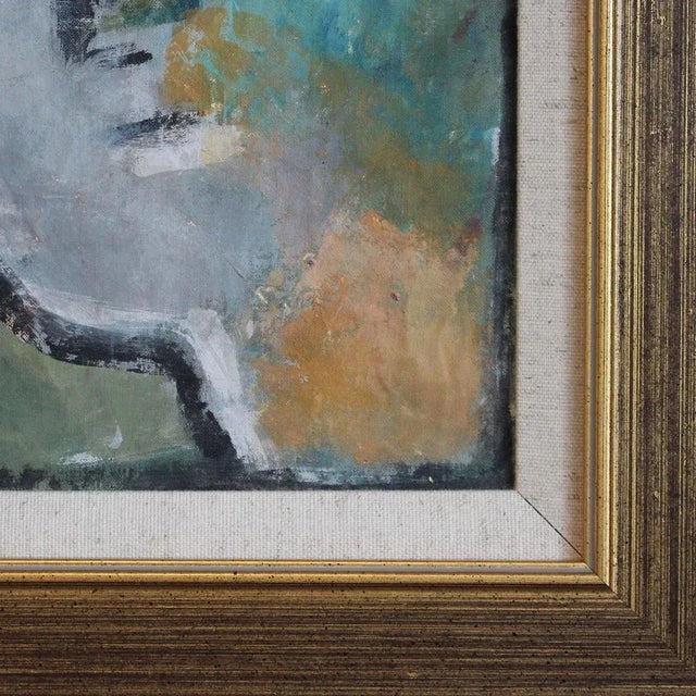 Florentine Artist, Echoes of the Atelier III, 1980s-1990s, Acrylic Painting, Framed For Sale - Image 8 of 11