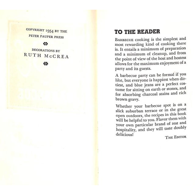 Traditional "The Abc of Barbecue" 1954 For Sale - Image 3 of 8