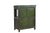 1950s Vintage Indian Painted Teakwood Small Bookcase For Sale - Image 5 of 5