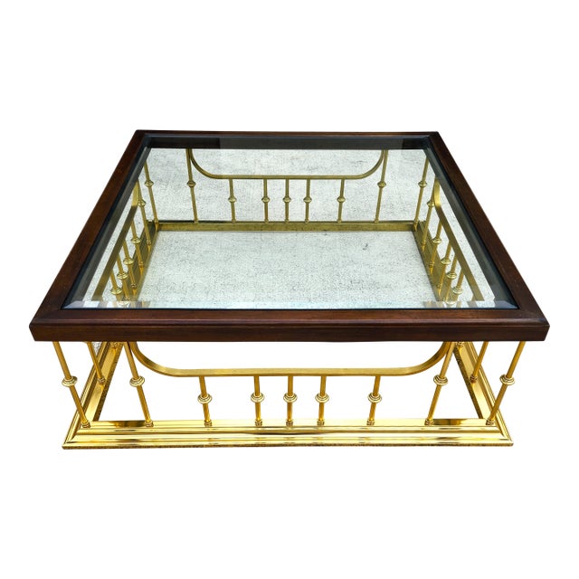 Erwin Lambeth Coffee Table 1980s For Sale