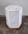1990s Italian Hexagonal Carrara Marble Monolith Pedestal Side Table, 1990s For Sale - Image 5 of 13