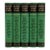 Vintage Collier Greatest Short Stories Book Set, Decorative Emerald Green Literary Collection, Midcentury Library Styling - Set of 5 For Sale