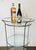 If you crave that mid century mod appeal, you'll love this 1970s 3 tiered chrome and glass bar cart. Serve your guests in...