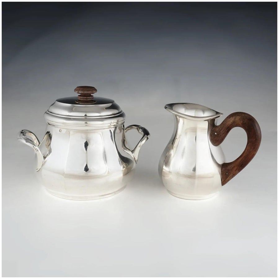 その他 Pure silver set. 20th century vintage Vintage Crescent silver plate tea set - 4 piece | eBay