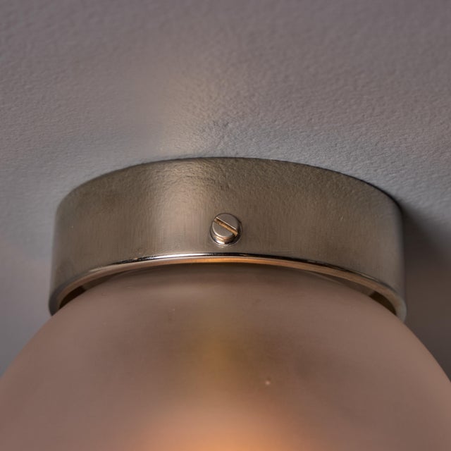 1950s Mauri Almari Model Ea 11 Glass and Metal Wall or Ceiling Lamp for Itsu For Sale - Image 15 of 18
