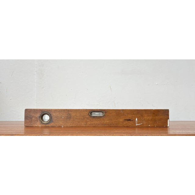 Mid-Century Modern Mid-Century Modern German Teak Waterlevel, 1950s For Sale - Image 3 of 18