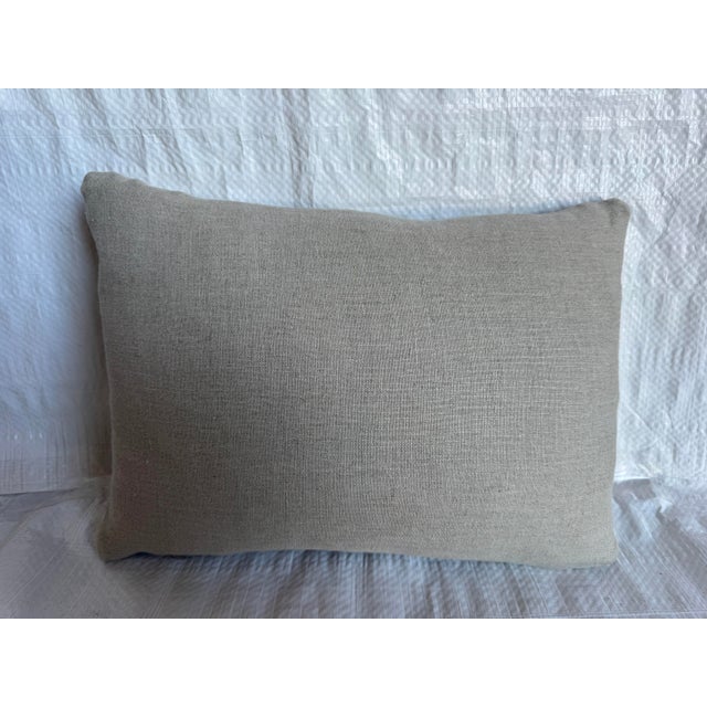 17th Century 17th Century Flemish Tapestry Pillow With Baroque Landscape Motif For Sale - Image 5 of 5