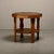 Dutch Amsterdam School Art Deco Side Table in Oak, 1930s For Sale - Image 4 of 14