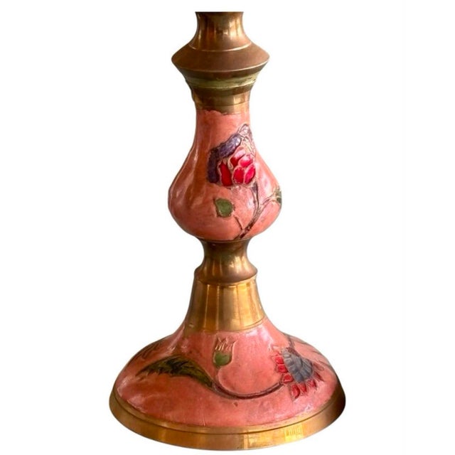 Chartreuse Antique Art Nouveau Candleholders, 1890s, Set of 2 For Sale - Image 8 of 9