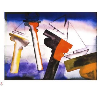 Francesco Clemente, The Past Protecting the Future Edition of 260, Lithograph For Sale