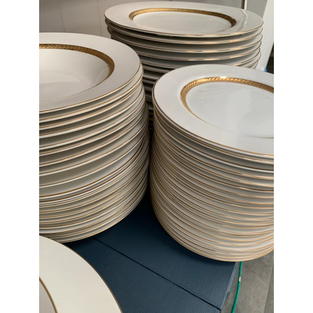 Late 20th Century Retroneu Imperial Gold 22k Dinner Set - 65 Pieces For Sale - Image 5 of 9