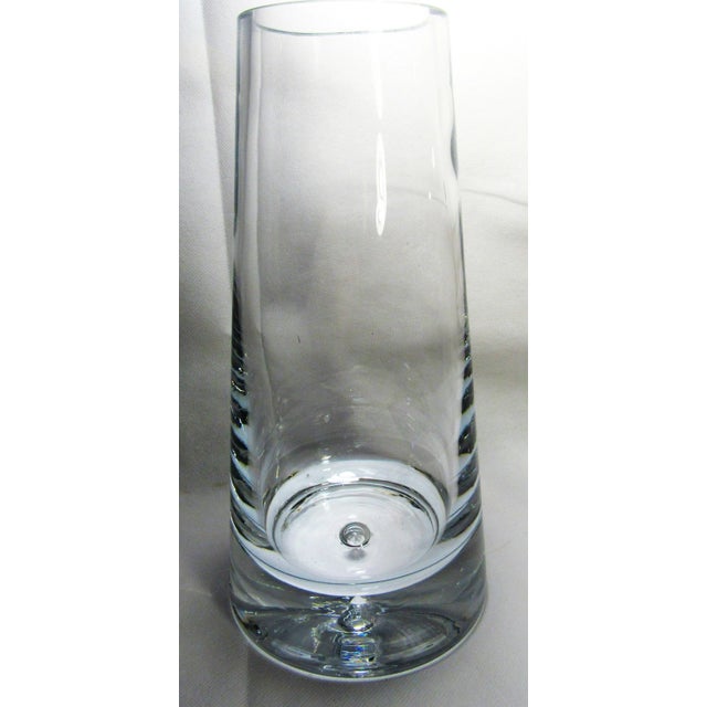 Mid-Century Modern Blown Glass Vase For Sale - Image 10 of 10