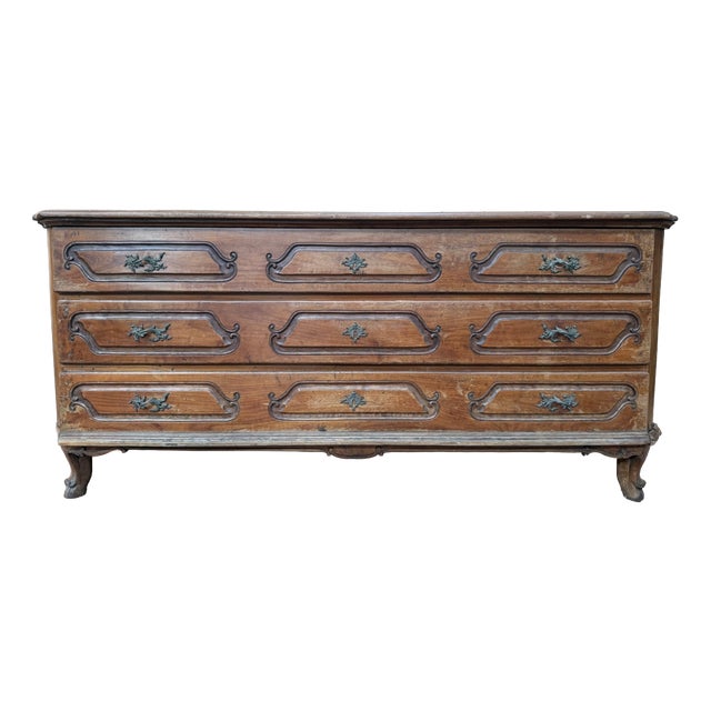Louis XV Commode with Trouser Storage in Cherrywood For Sale