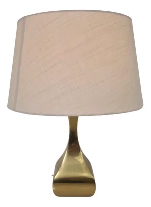 Brass Regency Table Lamp in the style of Maria Pergay, 1970s