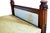 19th Century Mahogany and Porcelain 4 Poster Bed For Sale - Image 9 of 18