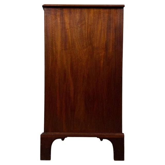 18th Century Antique English Mahogany Chest of Drawers For Sale - Image 11 of 12
