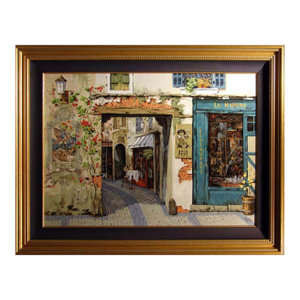 Viktor Shvaiko "La Rapiere" Framed Canvas Hand Signed Fine Art, Make Offer