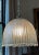 Mid-Century Modern Large Midcentury Glass Dome Pendant Light For Sale - Image 3 of 12