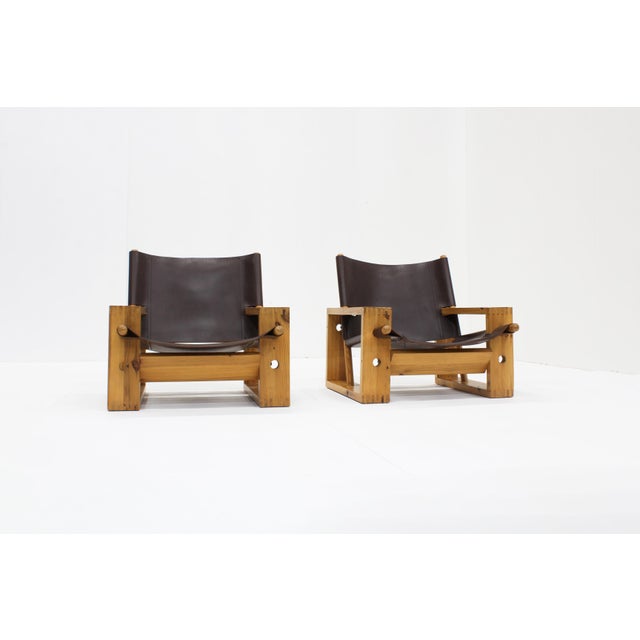 Lounge Chairs by Ate Van Apeldoorn for Houtwerk Hattem, Netherlands, 1960s, Set of 2 For Sale - Image 9 of 12