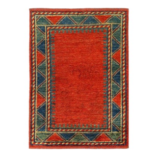 1960s Vintage Red Color Turkish Rug For Sale