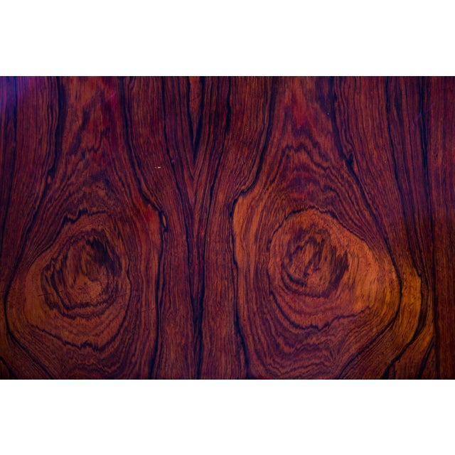 Brown Swedish Rosewood Coffee Table by Alberts Tribro, 1960s For Sale - Image 8 of 12