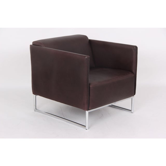 Incanto Armchair in Leather, 1990s For Sale - Image 10 of 13