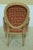 Pair French Louis XVI Style Decorator Open Armchairs For Sale - Image 10 of 11