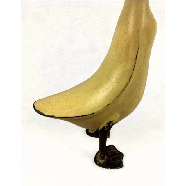 Hand Crafted Artisan Carved Wood Duck For Sale - Image 11 of 13