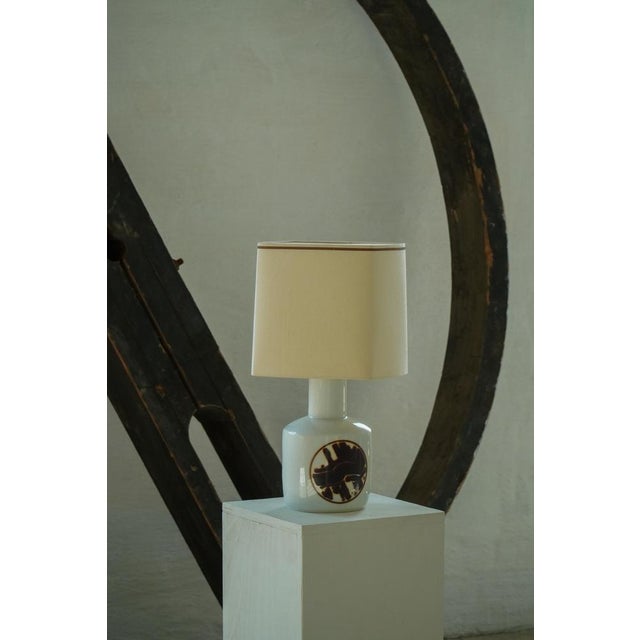 Danish Modern Porcelain Table Lamps from Bing & Grøndahl, 1960s, Set of 2 For Sale - Image 12 of 18