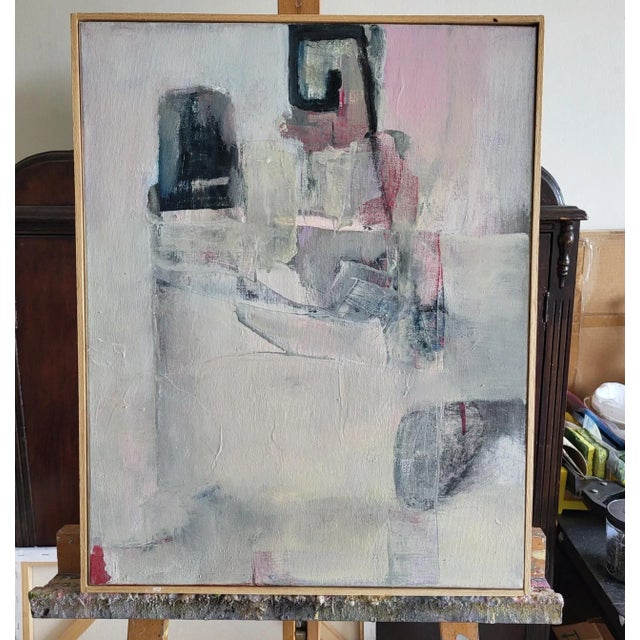 "Untitled 317" Contemporary Original Abstract Oil Painting by Lynn Christian For Sale - Image 11 of 11