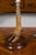 Wood arly 20th Century English Deer Leg Wired Table Lamp Dated 1908, Mounted on a Circular Wooden Base For Sale - Image 7 of 11