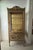 1980s Mid-Century Baroque Carved Wooden Display Cabinet with Tufted Interior, 1980s For Sale - Image 5 of 16